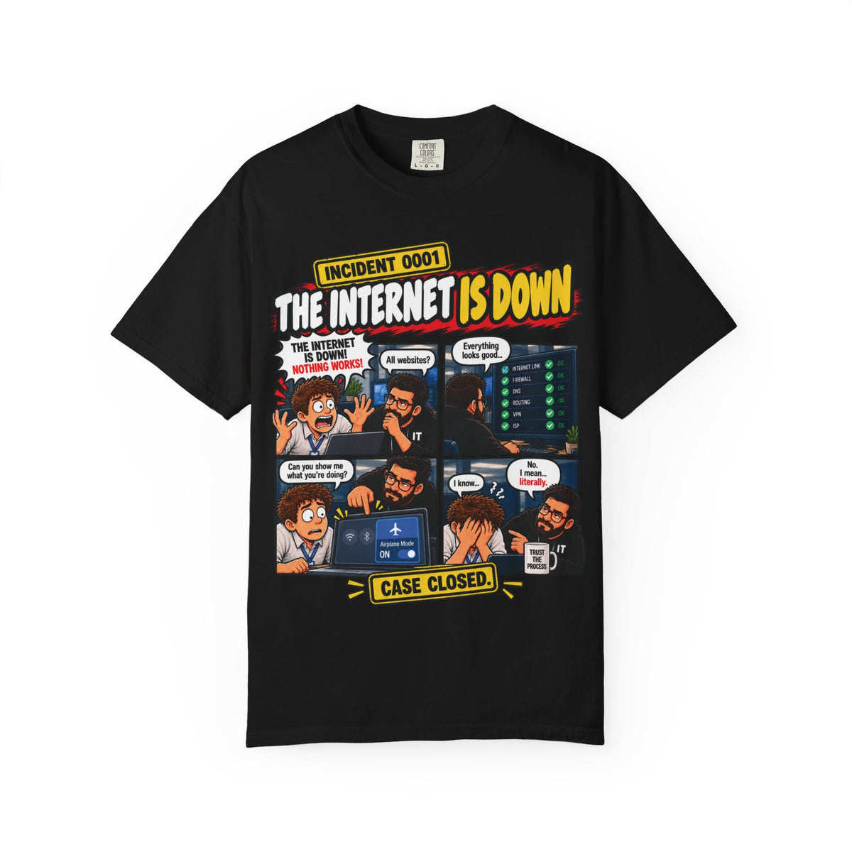 INCIDENT 0001 — The Internet Is Down
