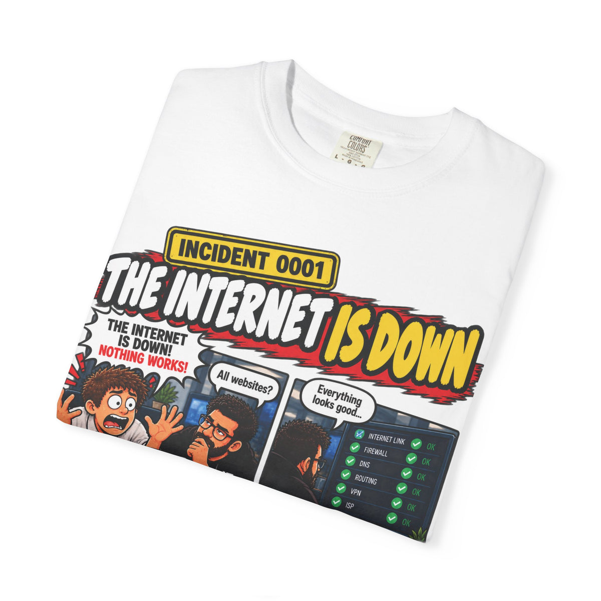 INCIDENT 0001 — The Internet Is Down