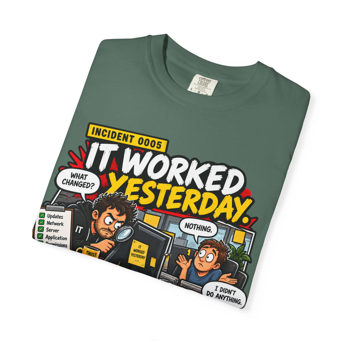 INCIDENT 0005 — It Worked Yesterday