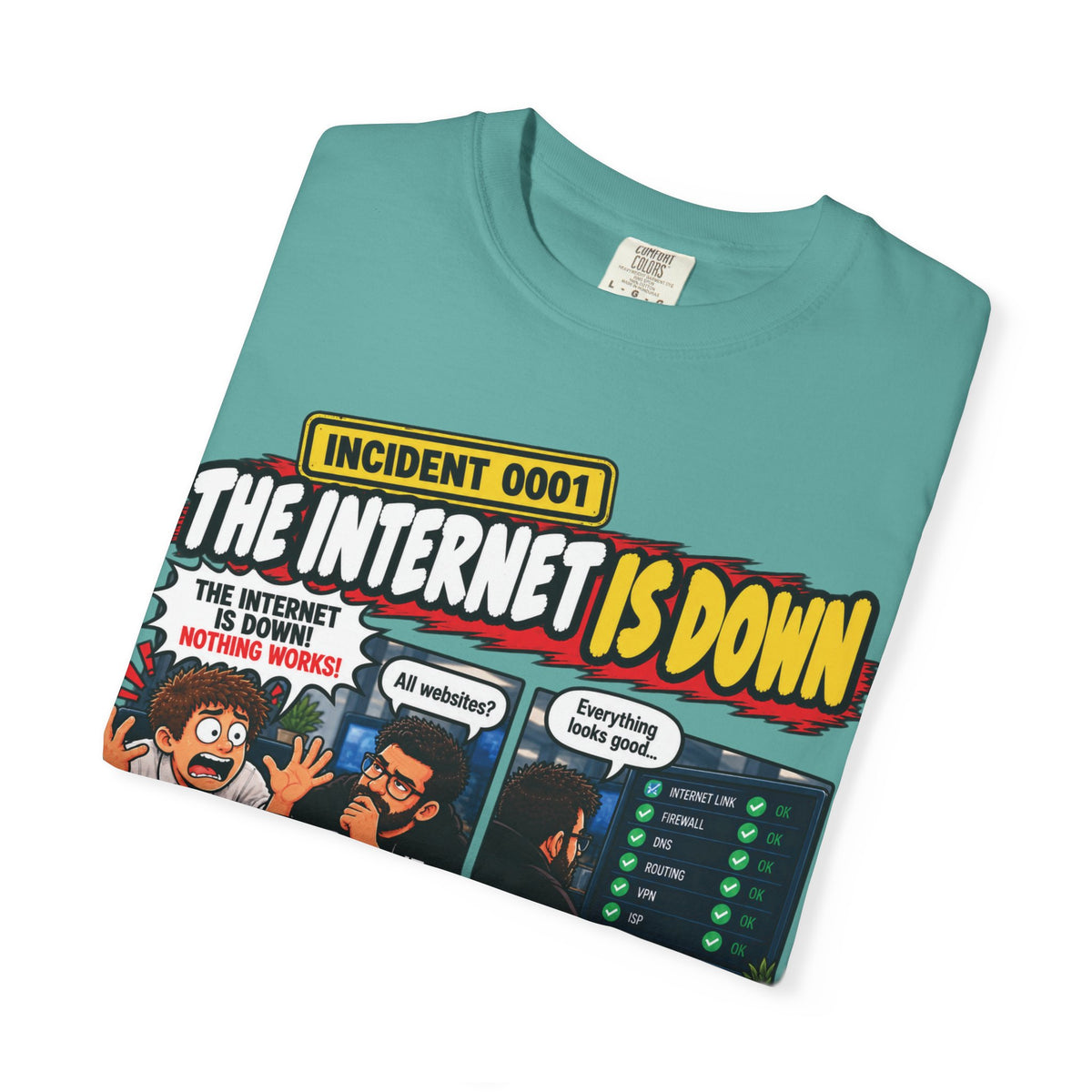 INCIDENT 0001 — The Internet Is Down