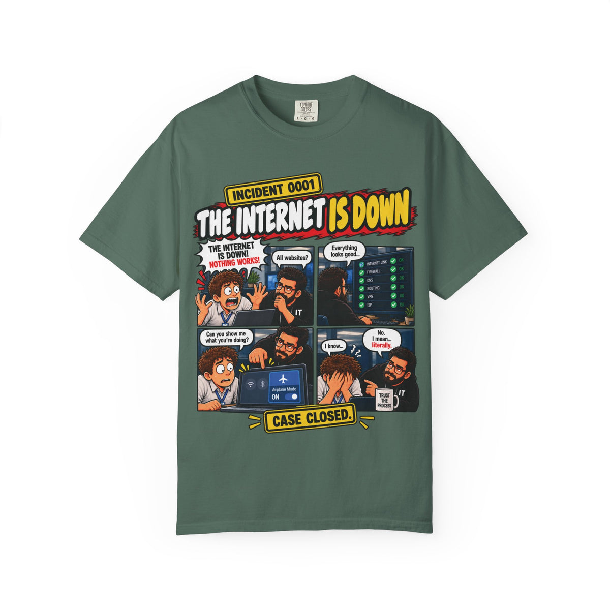 INCIDENT 0001 — The Internet Is Down