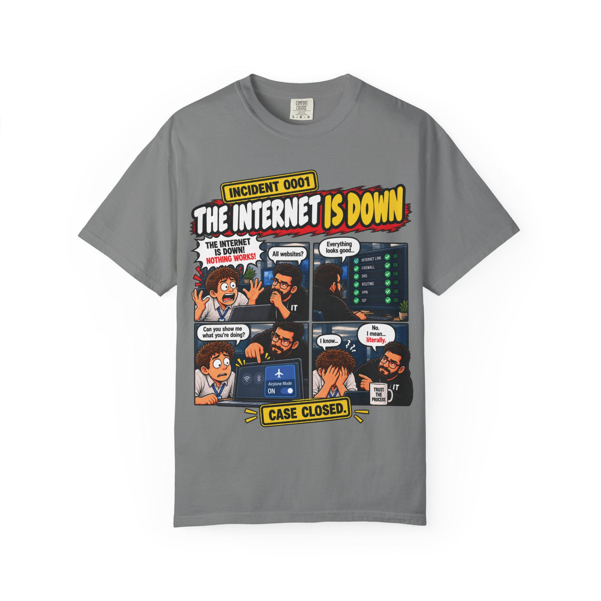 INCIDENT 0001 — The Internet Is Down