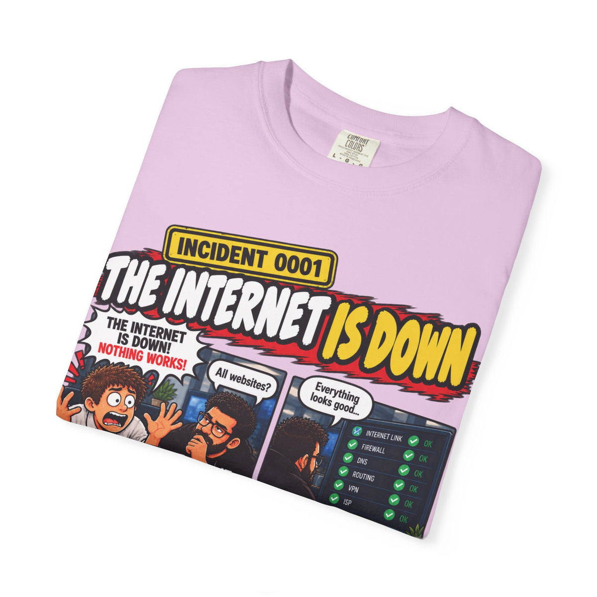 INCIDENT 0001 — The Internet Is Down