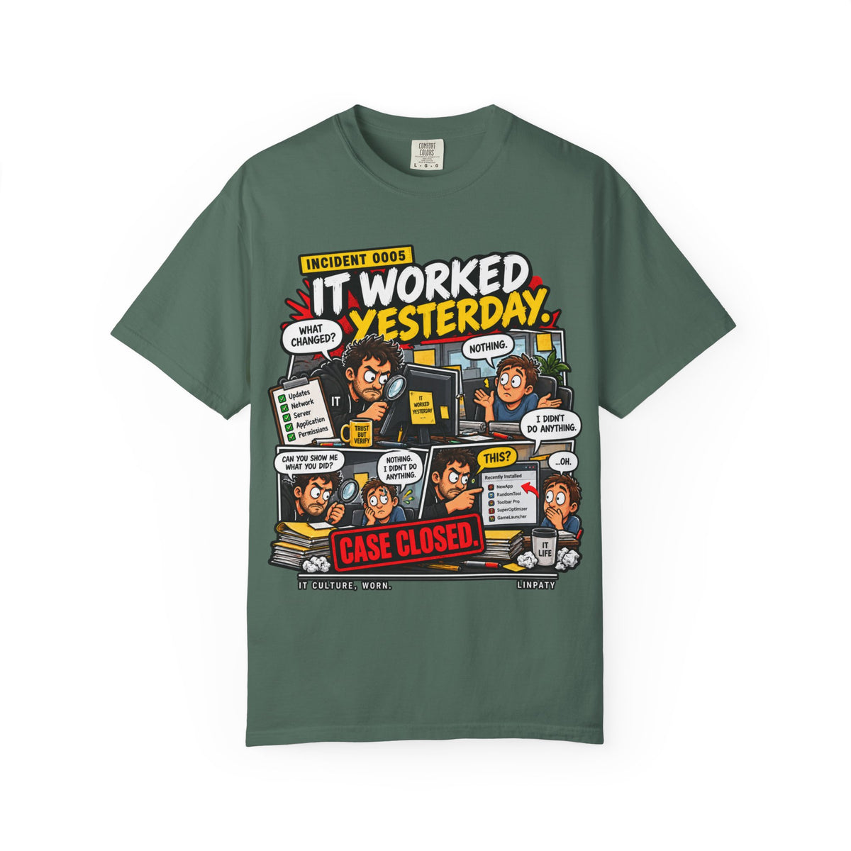 INCIDENT 0005 — It Worked Yesterday