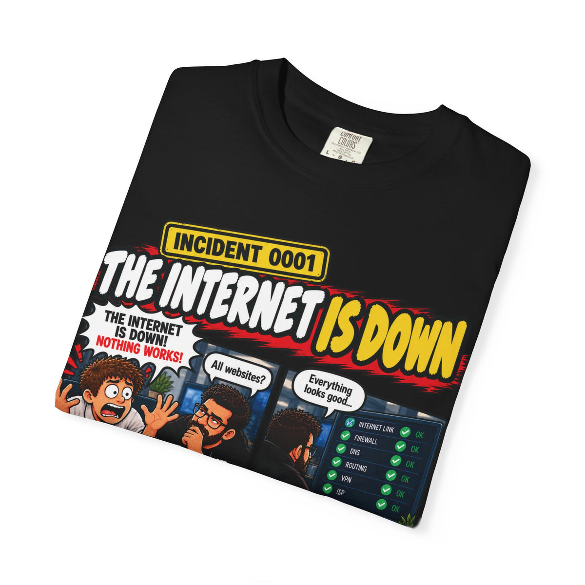 INCIDENT 0001 — The Internet Is Down