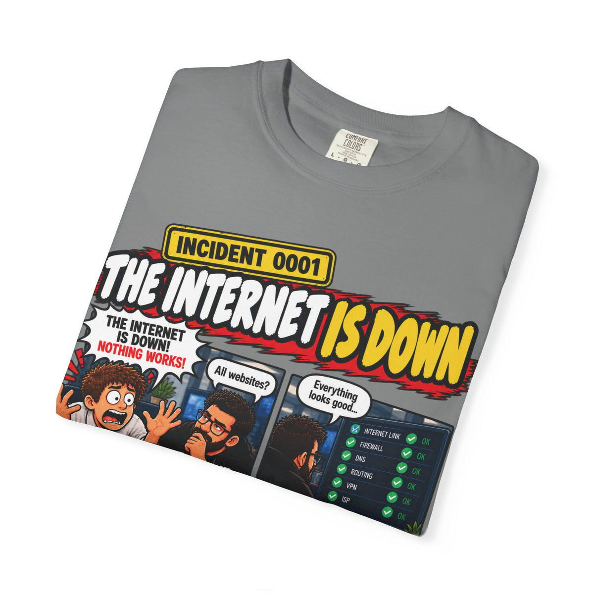 INCIDENT 0001 — The Internet Is Down