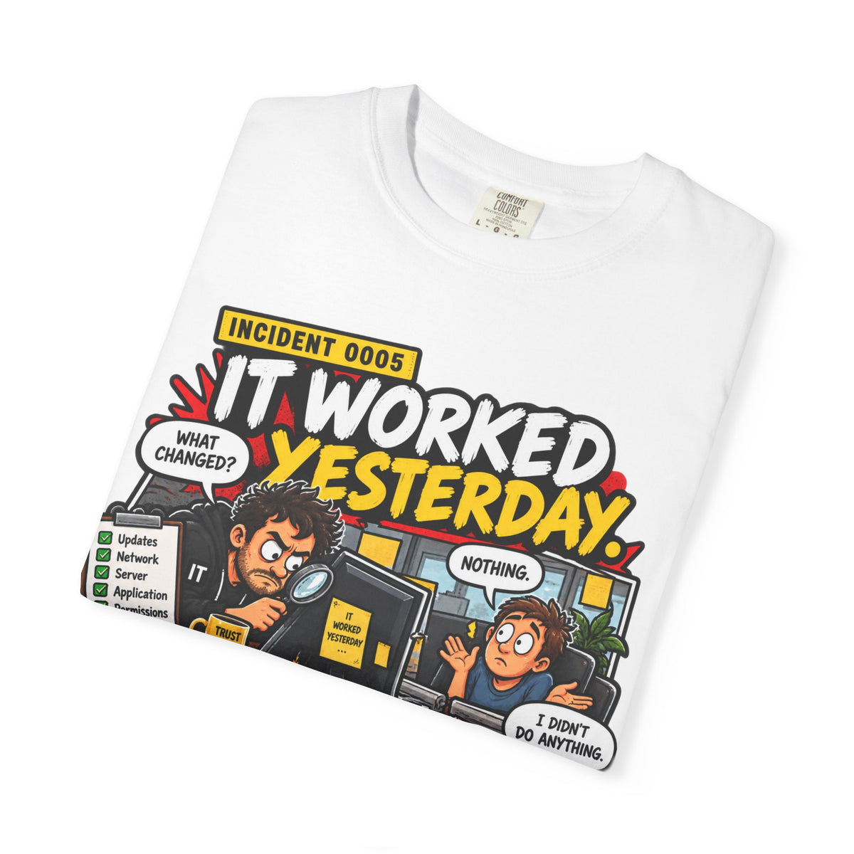INCIDENT 0005 — It Worked Yesterday