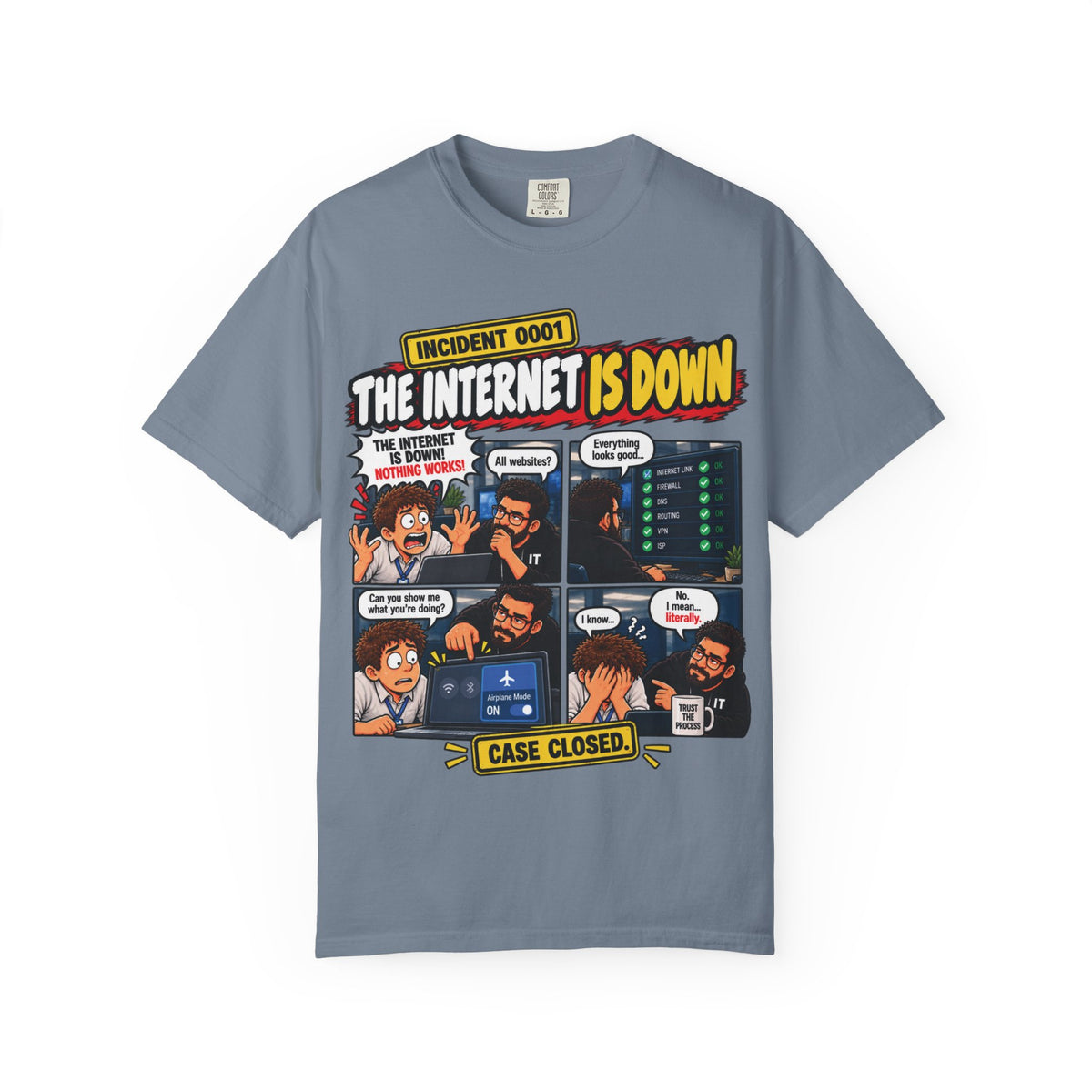 INCIDENT 0001 — The Internet Is Down