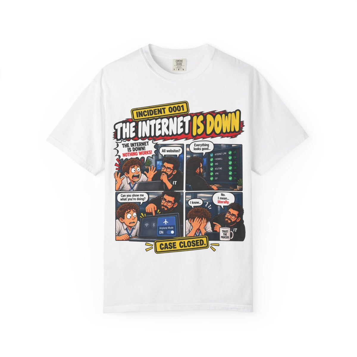 INCIDENT 0001 — The Internet Is Down