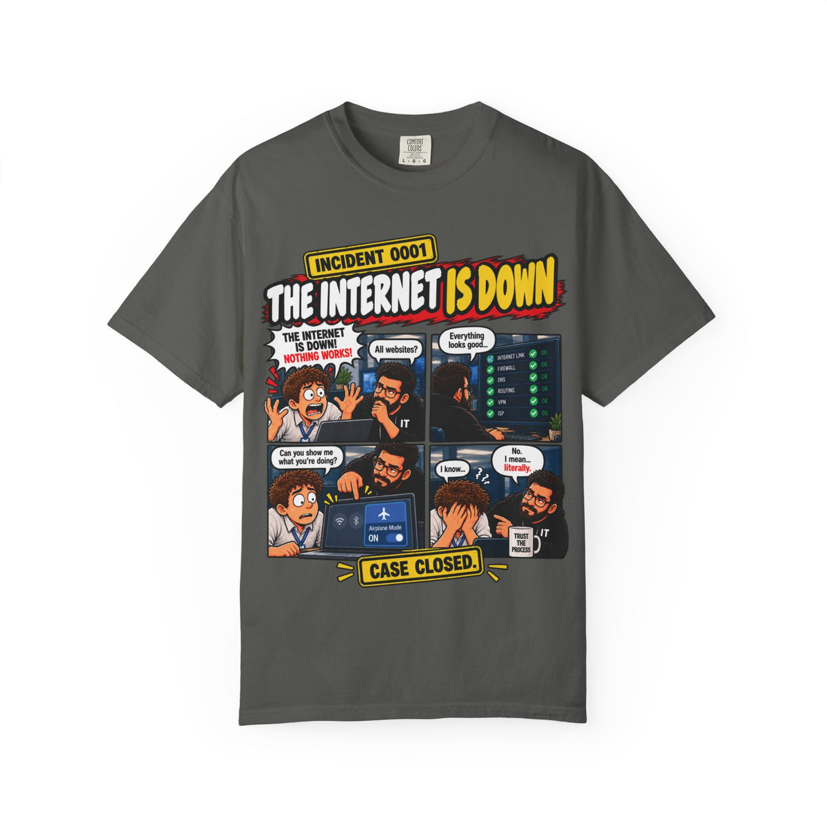 INCIDENT 0001 — The Internet Is Down