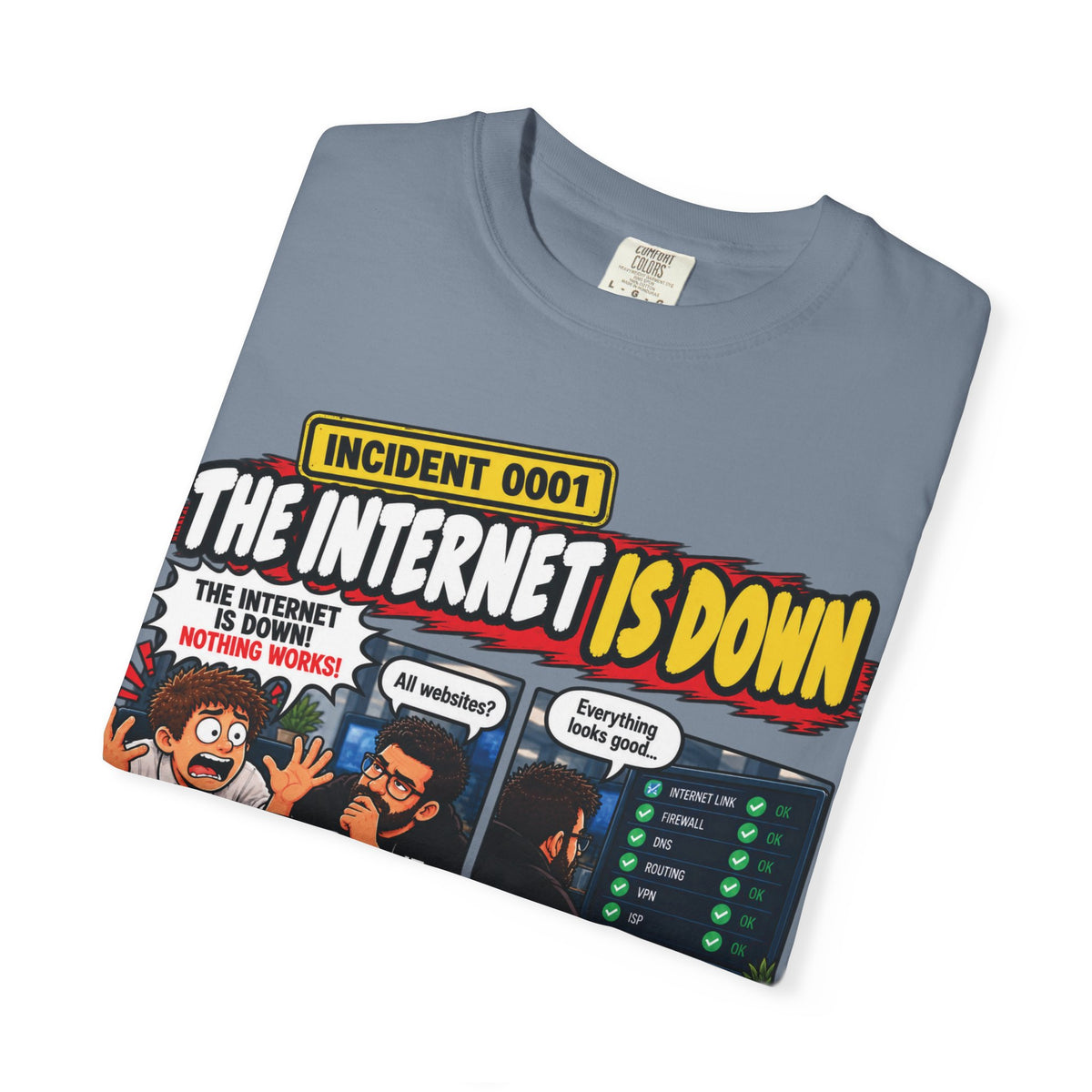 INCIDENT 0001 — The Internet Is Down