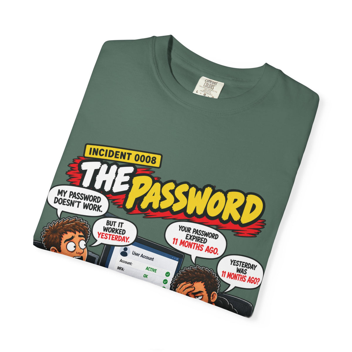 INCIDENT 0008 — The Password