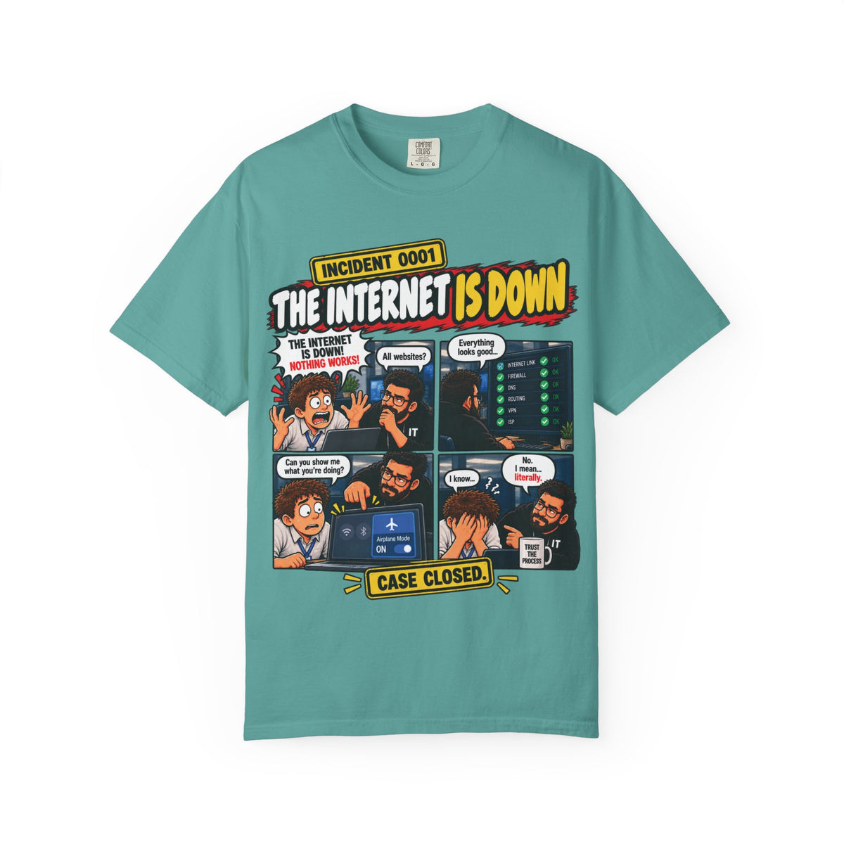 INCIDENT 0001 — The Internet Is Down