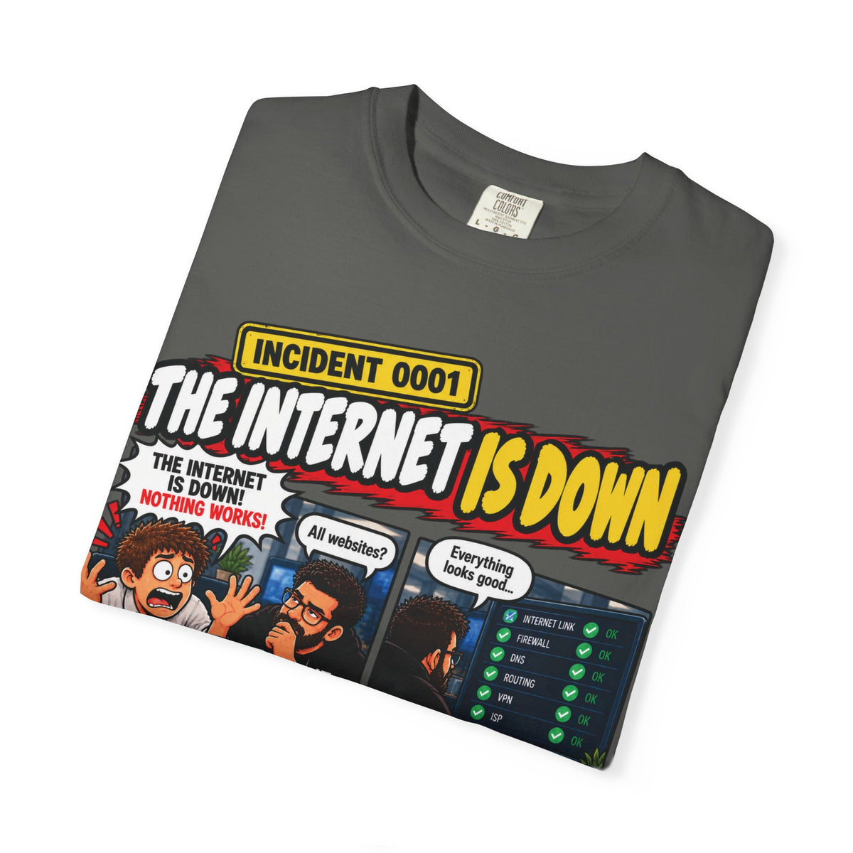 INCIDENT 0001 — The Internet Is Down