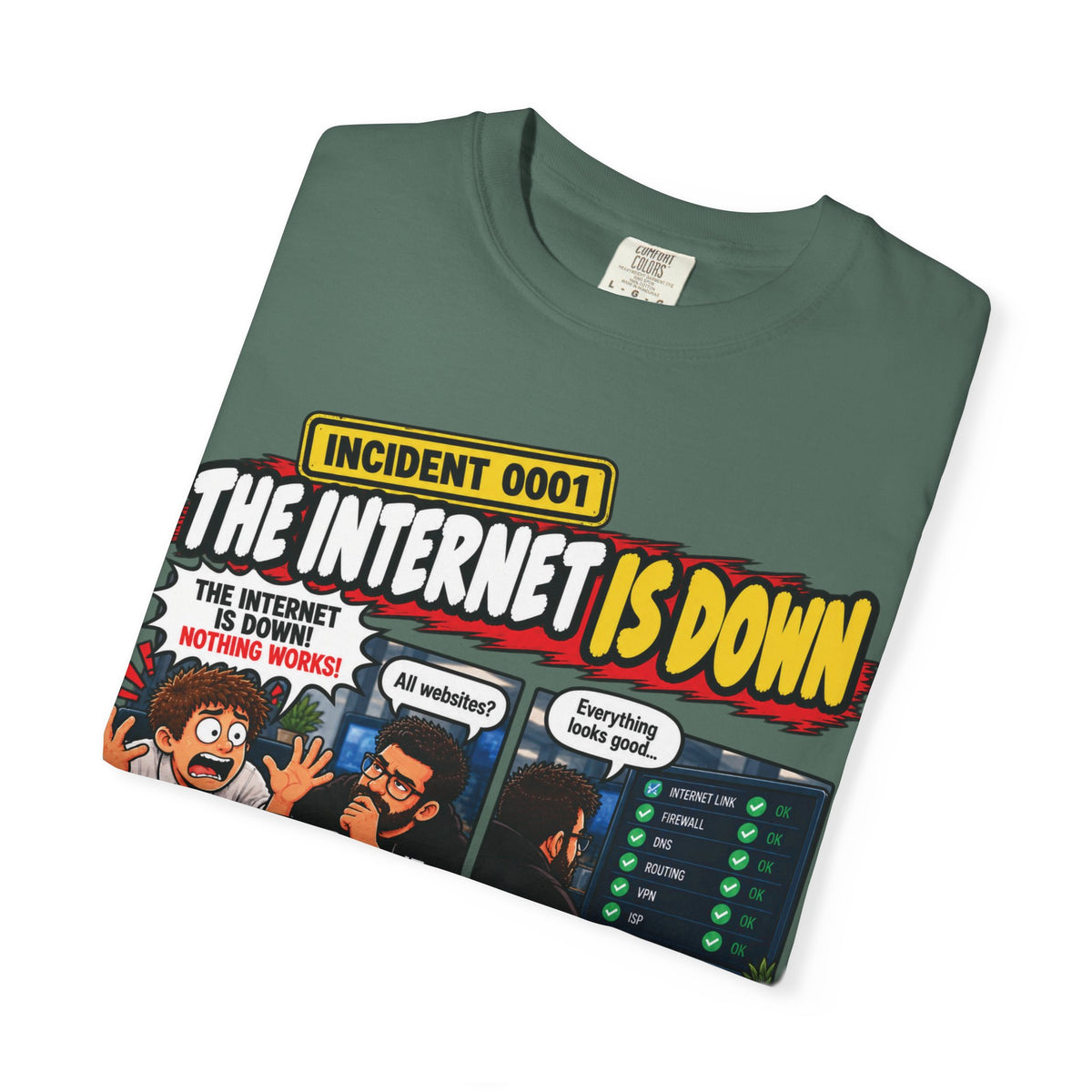 INCIDENT 0001 — The Internet Is Down