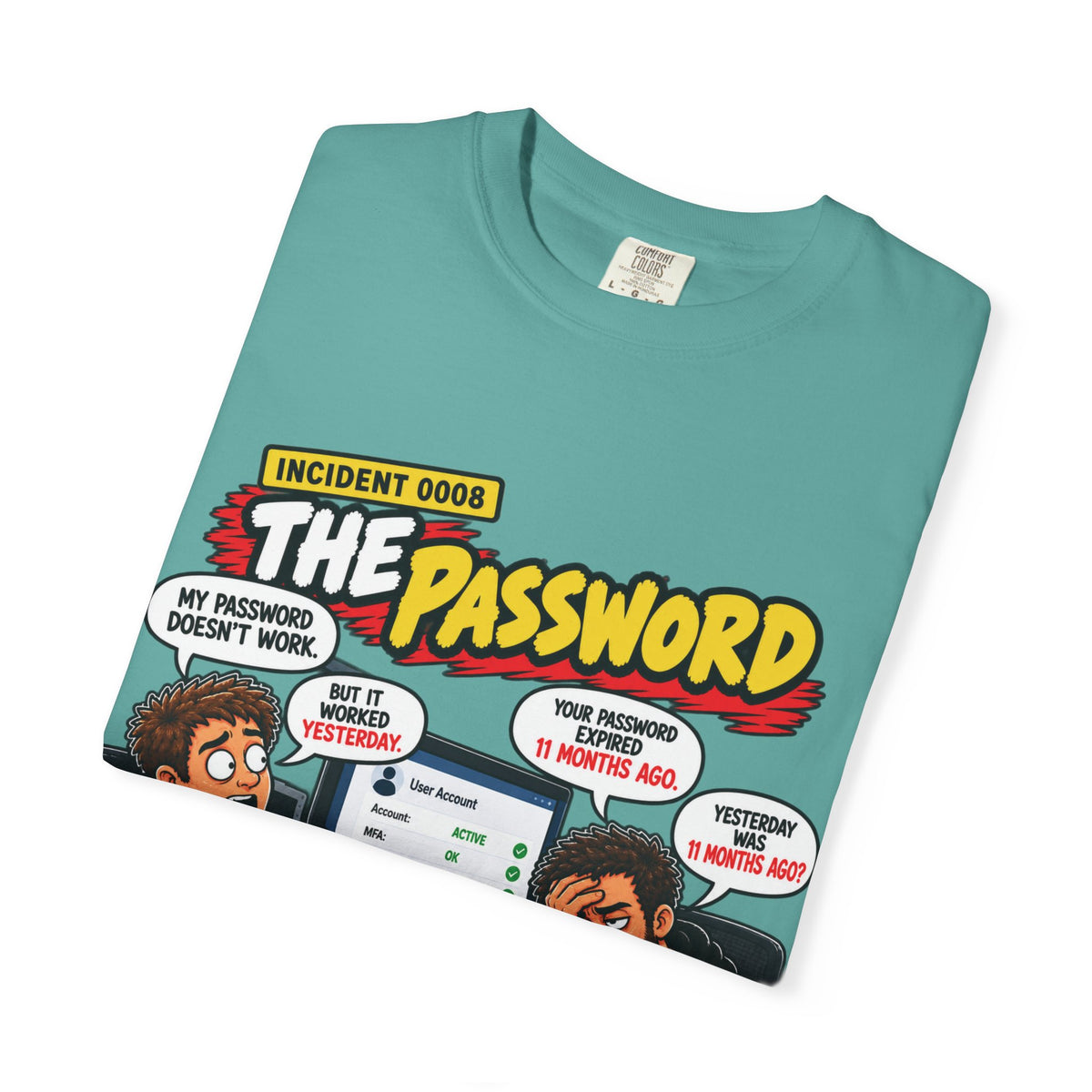 INCIDENT 0008 — The Password